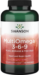 Multi Omega Efas nadřazené esenciální mastné kyseliny MultiOMEGA 3 - 6 - 9 120 SWANSON kapslí